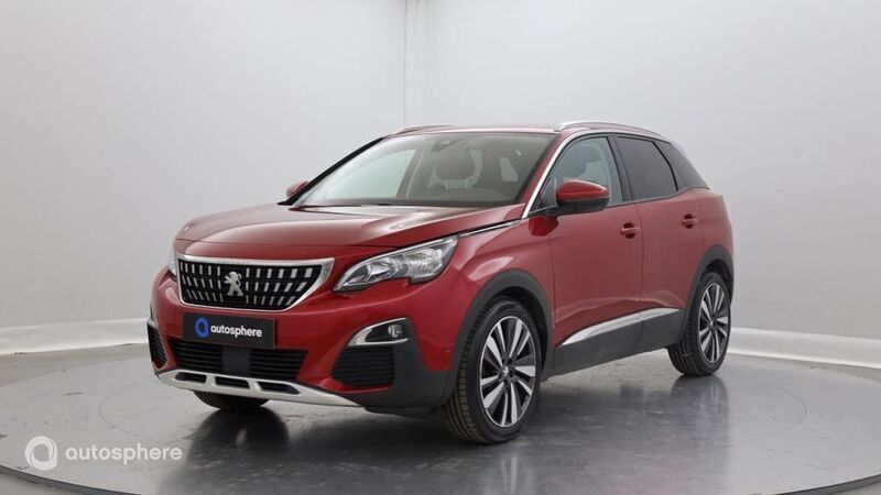 Rouge Utilisé 2019 Peugeot 3008 GT-line SUV | 20 499 € (Prix juste) - Image 1/4