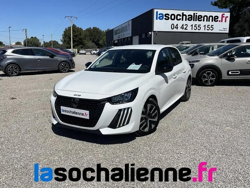 Blanc Utilisé 2024 Peugeot 208 Active Citadine | 15 980 € (Prix juste) - Image 1/4