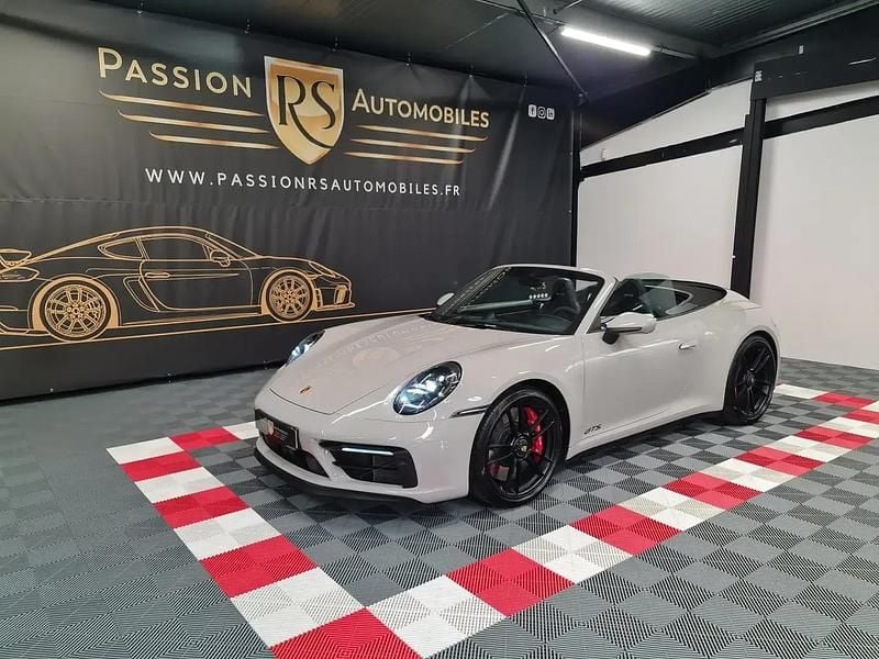 Gris Occasion 2022 Porsche 911 Carrera Cabriolet Cabriolet | 175 000 € - Image 1/4