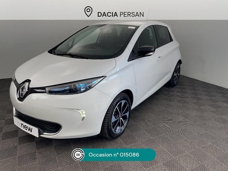 Blanc Utilisé 2018 Renault Zoe Intens Citadine | 6 990 € (Prix juste) - Image 1/4