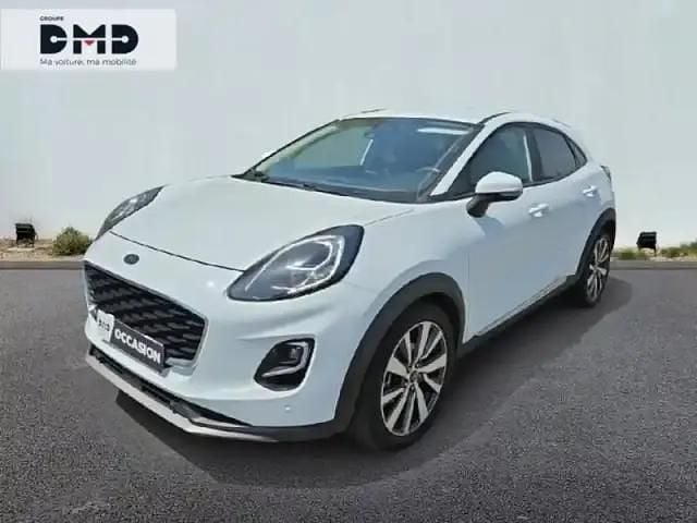 Blanc Occasion 2022 Ford Puma Titanium X SUV | 17 490 € (Prix juste) - Image 1/4