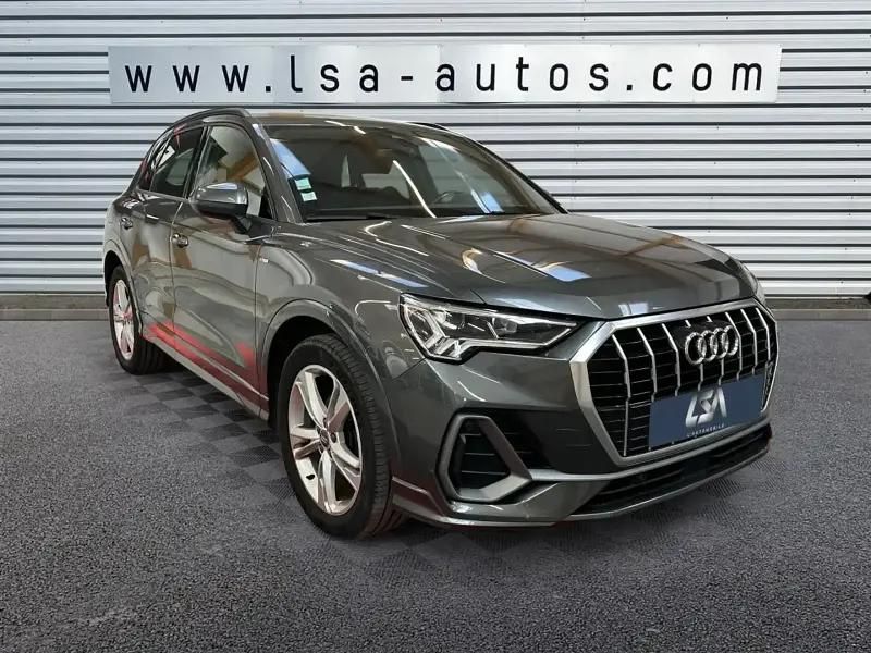 Gris Utilisé 2020 Audi Q3 S-Line SUV | 34 980 € (Prix assez cher) - Image 1/4