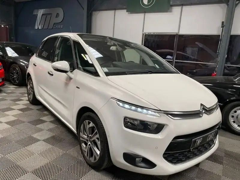 Blanc Utilisé 2013 Citroën C4 Picasso Monospace | 8 990 € (Prix cher) - Image 1/4