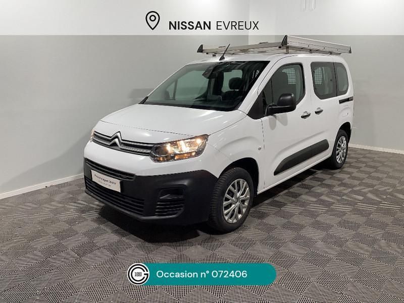 Blanc Utilisé 2022 Citroën Berlingo Monospace | 18 900 € (Prix assez cher) - Image 1/4
