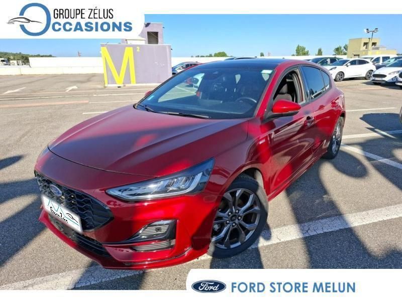 Rouge Utilisé 2022 Ford Focus ST-Line X Berline | 23 890 € (Prix juste) - Image 1/3