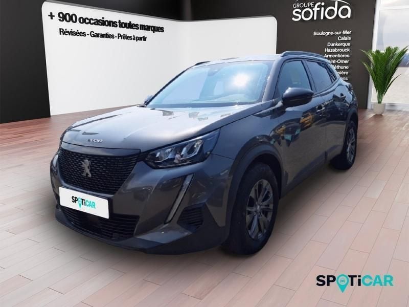 Gris Utilisé 2021 Peugeot 2008 Style SUV | 14 690 € (Prix juste) - Image 1/3