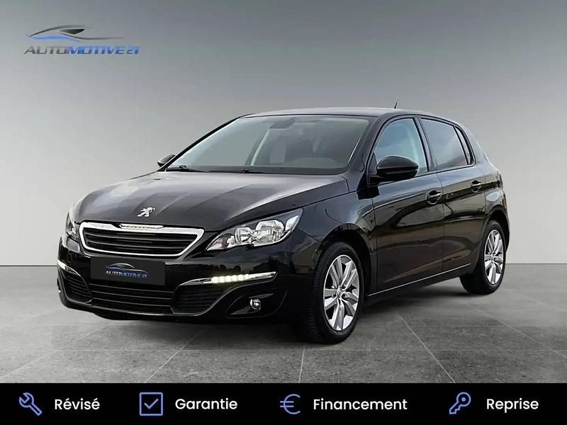 Noir Utilisé 2016 Peugeot 308 Active Berline | 8 490 € (Prix assez cher) - Image 1/4
