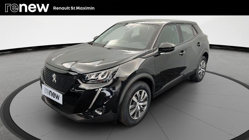 Noir Utilisé 2020 Peugeot 2008 Active SUV | 14 490 € (Prix juste) - Image 1/4