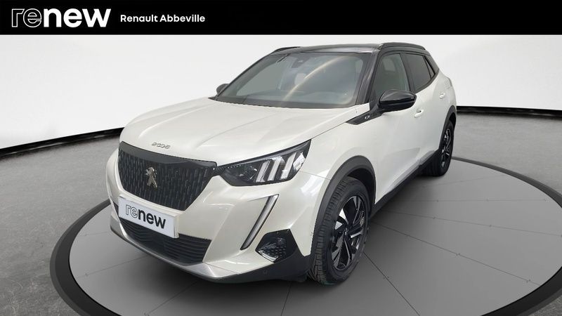Blanc Utilisé 2021 Peugeot 2008 GT-line SUV | 17 990 € (Prix cher) - Image 1/4