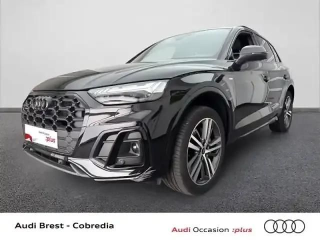Noir mythe métallisé Utilisé 2024 Audi Q5 S-Line SUV | 54 990 € (Prix juste) - Image 1/4