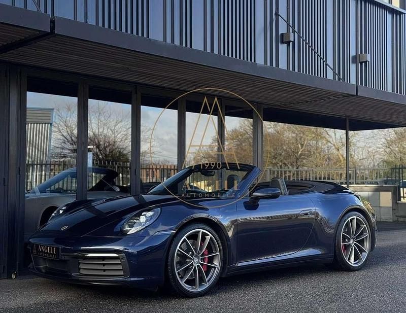Occasion Porsche 911 Carrera S Cabriolet 450 ch (330 kW) 2019 Bleu Cabriolet