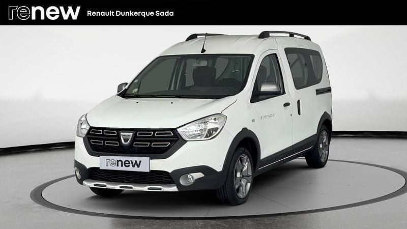 Blanc Occasion 2020 Dacia Dokker Stepway Monospace | 15 799 € (Prix juste) - Image 1/4