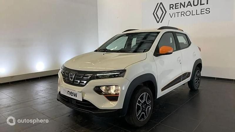 Blanc Utilisé 2022 Dacia Spring Comfort Plus Citadine | 8 999 € (Prix juste) - Image 1/4