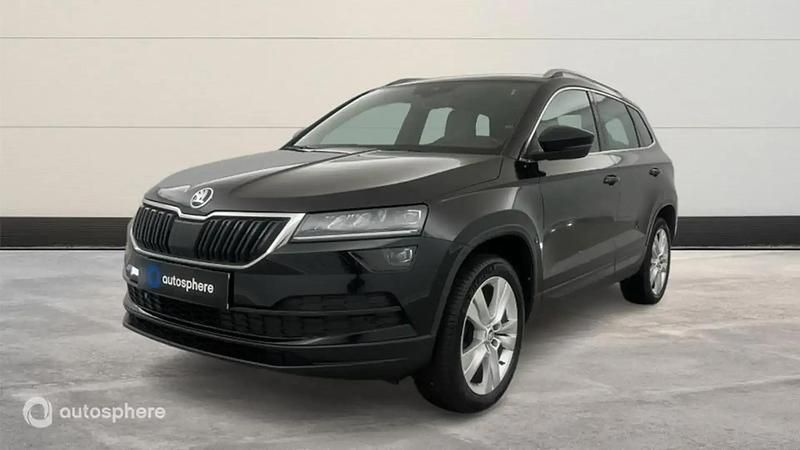 Noir Utilisé 2021 Skoda Karoq Style SUV | 23 299 € (Prix juste) - Image 1/4