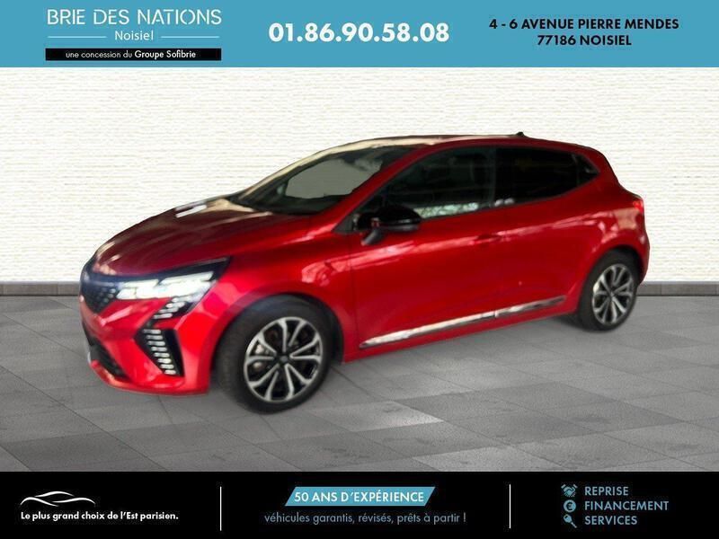 Rouge Utilisé 2024 Renault Clio V Techno Berline | 17 890 € (Prix juste) - Image 1/4