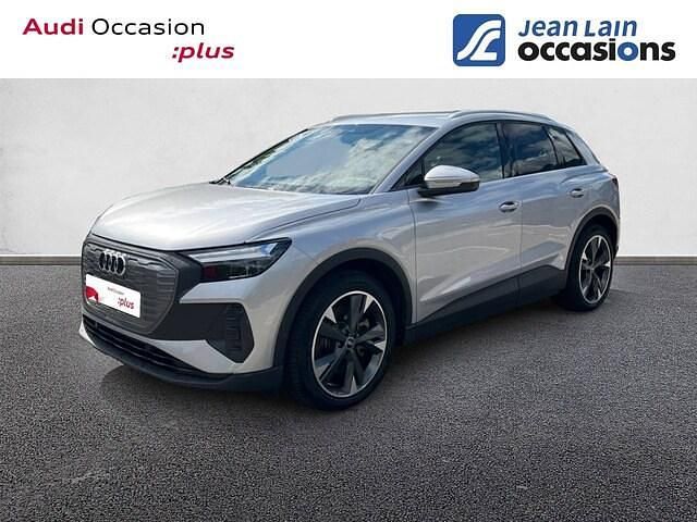 Argent fleuret métallisé Utilisé 2022 Audi Q4 e-tron Sport SUV | 38 990 € (Prix juste) - Image 1/4