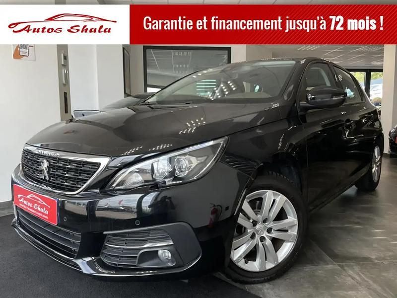 Noir Utilisé 2021 Peugeot 308 Business-Line Berline | 13 970 € (Bon prix) - Image 1/4