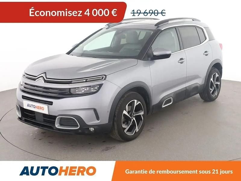 Gris Occasion 2020 Citroën C5 Aircross Shine SUV | 15 690 € (Bon prix) - Image 1/2