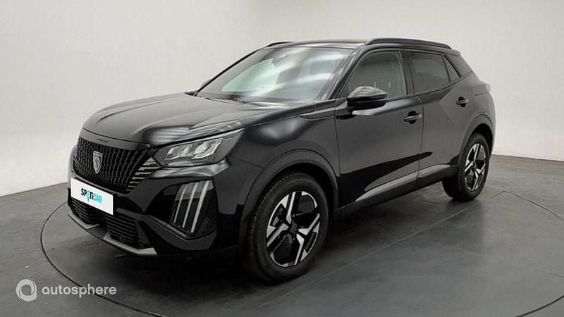 Noir Utilisé 2024 Peugeot 2008 Allure SUV | 18 350 € (Prix juste) - Image 1/4