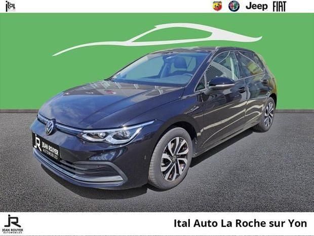Noir Utilisé 2022 VW Golf VIII Active Berline | 22 990 € (Prix juste) - Image 1/4