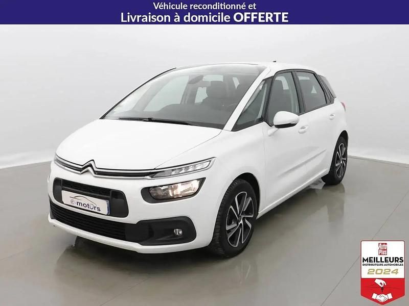 Blanc Utilisé 2019 Citroën C4 SpaceTourer Feel Monospace | 16 900 € (Prix juste) - Image 1/4