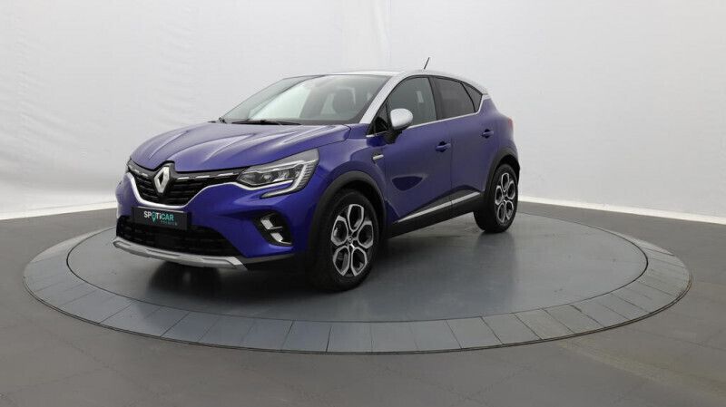 Bleu Utilisé 2021 Renault Captur Intens SUV | 19 119 € (Bon prix) - Image 1/4