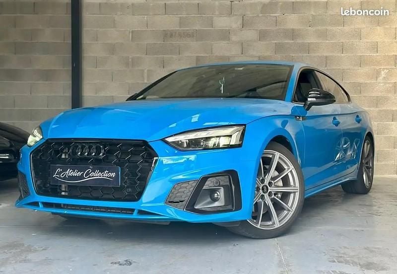 Bleu Utilisé 2022 Audi A5 S-Line Coupé | 42 990 € (Prix cher) - Image 1/4