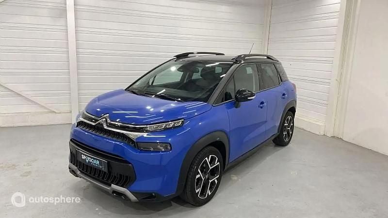 Bleu Utilisé 2022 Citroën C3 Aircross PureTech SUV | 13 499 € (Bon prix) - Image 1/4
