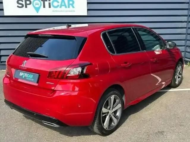 Occasion Peugeot 308 GT-line 2019 Rouge ultimate Berline