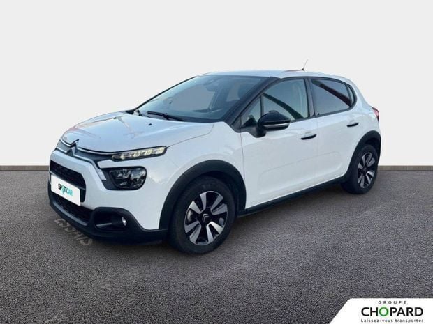 Blanc Utilisé 2023 Citroën C3 Shine Citadine | 12 682 € (Prix juste) - Image 1/4