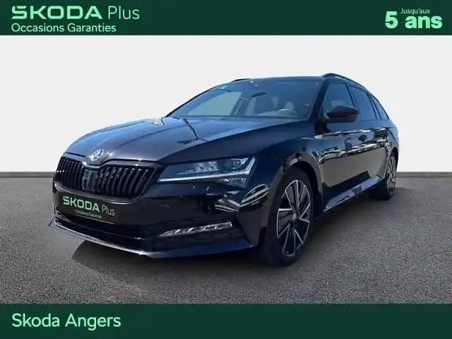 Noir Utilisé 2024 Skoda Superb SportLine Break | 35 290 € (Prix juste) - Image 1/4