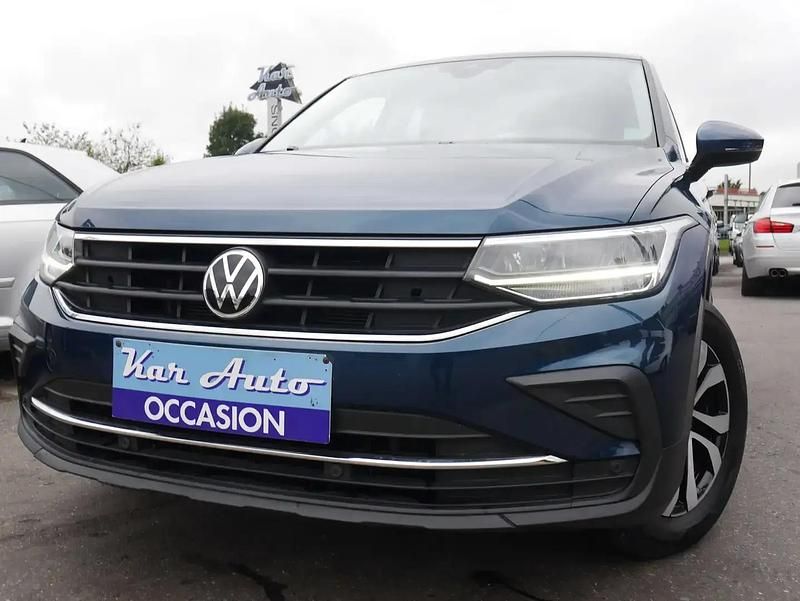 Gris Utilisé 2021 VW Tiguan SUV | 23 990 € (Super prix) - Image 1/4