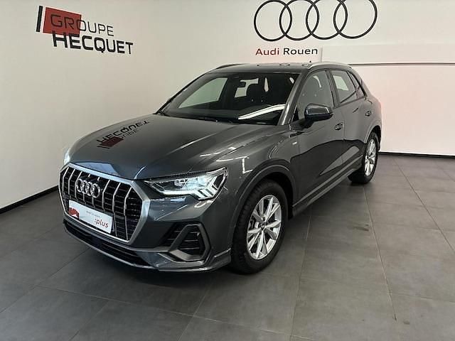 Gris daytona nacré Occasion 2020 Audi Q3 S-Line SUV | 28 990 € - Image 1/4