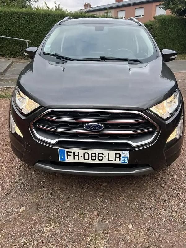 Gris Utilisé 2019 Ford Ecosport S SUV | 10 990 € (Super prix) - Image 1/4