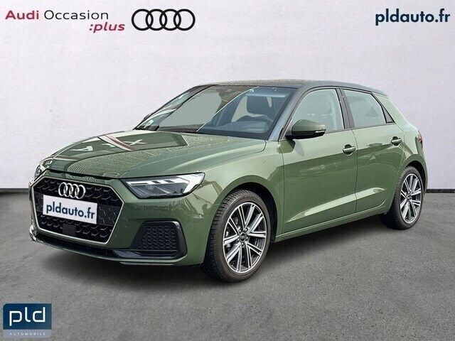 Vert district métallisé Utilisé 2024 Audi A1 Sportback Advanced Plus Citadine | 24 990 € (Prix assez cher) - Image 1/4