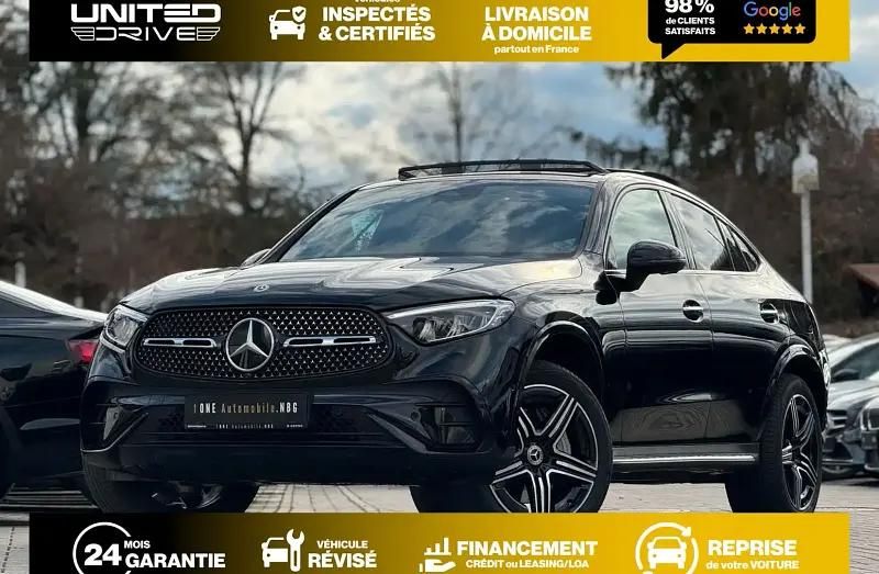 Noir Nouvelle 2024 Mercedes GLC300 AMG line Coupé | 77 000 € (Prix juste) - Image 1/4