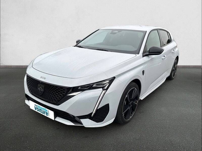 Blanc Utilisé 2023 Peugeot e-308 Citadine | 36 990 € (Prix cher) - Image 1/3