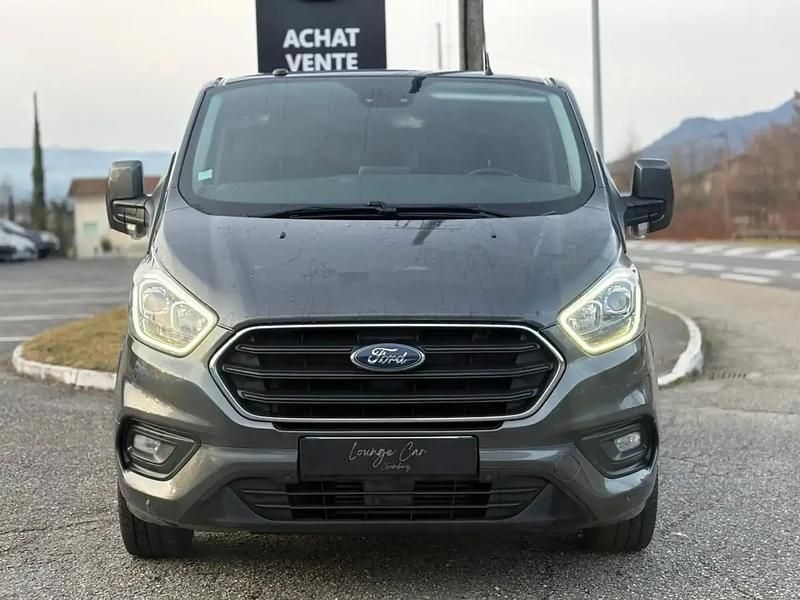 Occasion Ford Transit Custom Limited 171 ch (125 kW) 2019 Gris Van