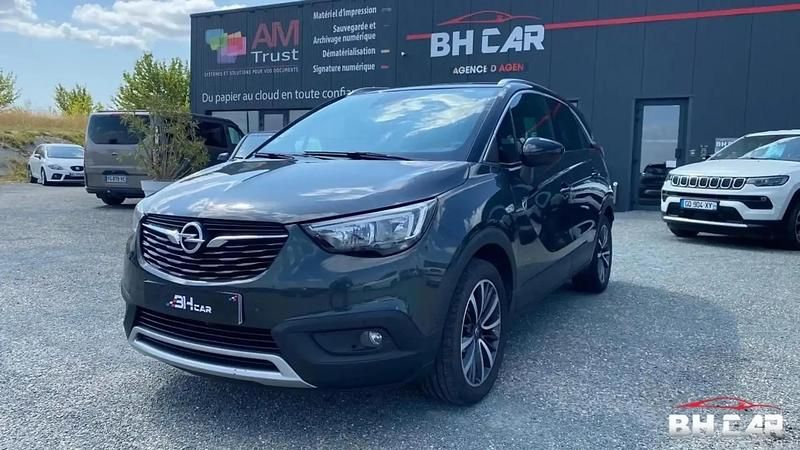 Gris Occasion 2017 Opel Crossland X Innovation SUV | 9 990 € (Bon prix) - Image 1/4