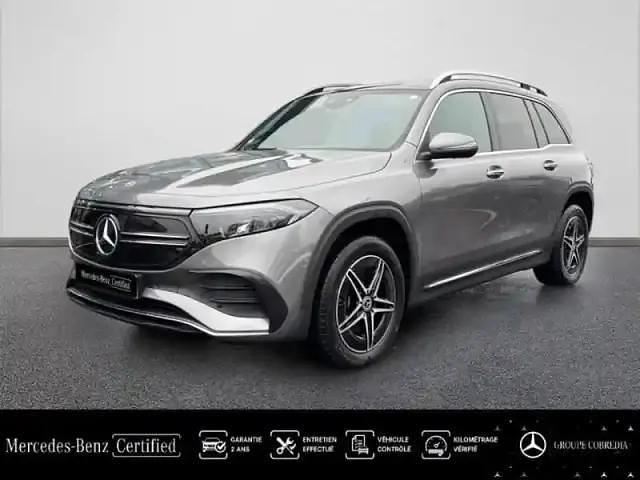 Gris montagne métallisé Occasion 2023 Mercedes EQB250+ AMG line SUV | 41 890 € (Prix juste) - Image 1/4