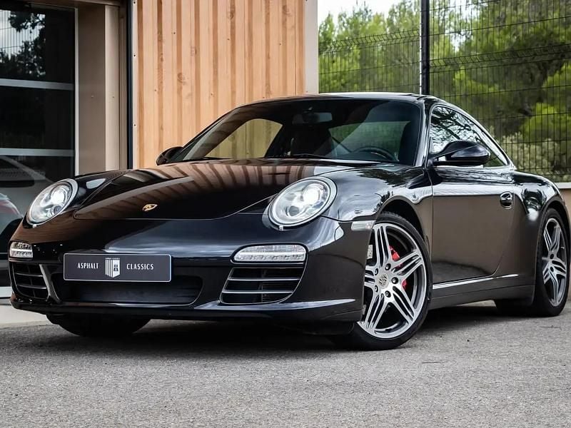 Noir Utilisé 2009 Porsche 911 Carrera 4S Coupé | 83 900 € (Prix cher) - Image 1/4