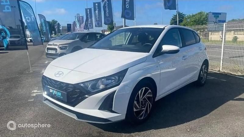 Blanc Utilisé 2024 Hyundai i20 Berline | 19 499 € (Bon prix) - Image 1/4