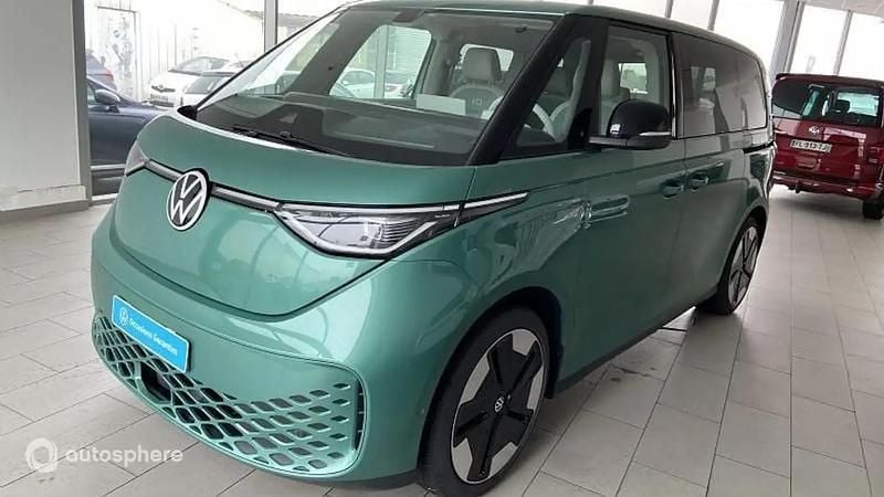 Vert laurier métallisé Utilisé 2023 VW ID. Buzz Pro Van | 50 999 € (Prix cher) - Image 1/4