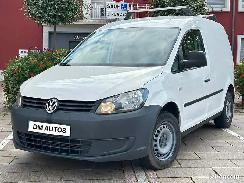 Blanc Occasion 2010 VW Caddy Monospace | 9 500 € - Image 1/4