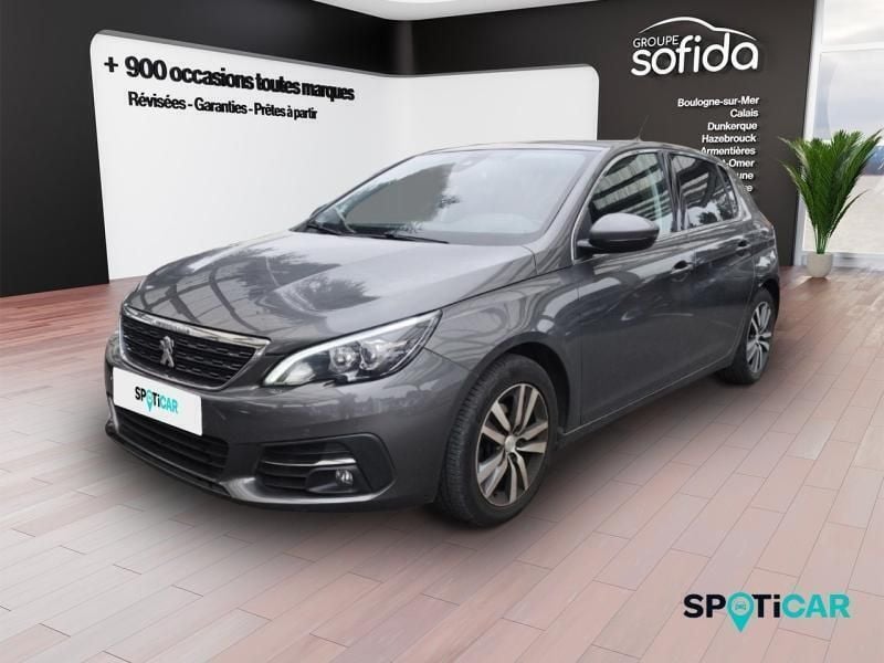 Gris Utilisé 2019 Peugeot 308 Allure Berline | 10 990 € (Bon prix) - Image 1/3