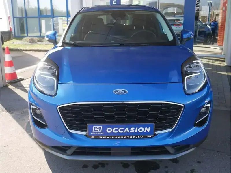 Bleu Utilisé 2021 Ford Puma Titanium X SUV | 19 900 € (Prix juste) - Image 1/4