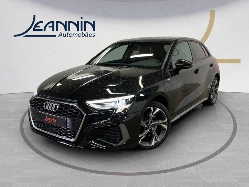 Noir Utilisé 2021 Audi A3 Sportback S-Line Berline | 25 990 € (Bon prix) - Image 1/3