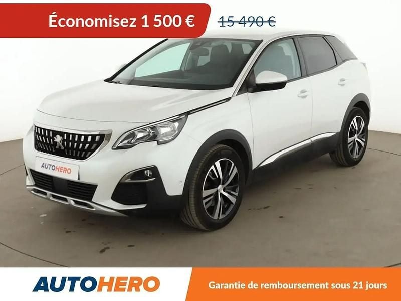 Blanc Occasion 2018 Peugeot 3008 Allure SUV | 13 990 € (Bon prix) - Image 1/2