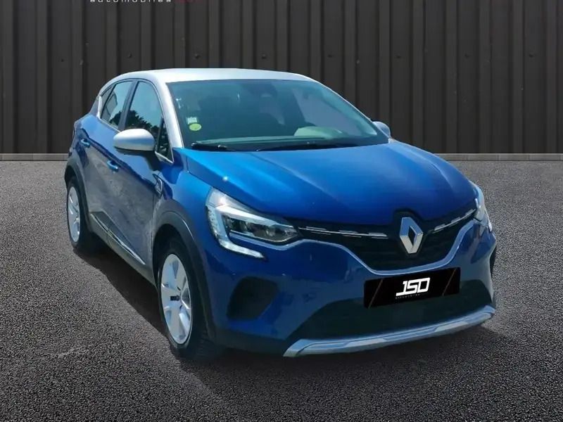 Bleu Utilisé 2020 Renault Captur Business SUV | 16 990 € (Prix juste) - Image 1/4