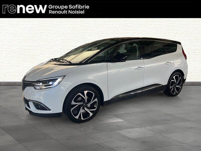 Blanc Utilisé 2019 Renault Grand Scénic IV Intens Monospace | 20 890 € (Prix juste) - Image 1/4